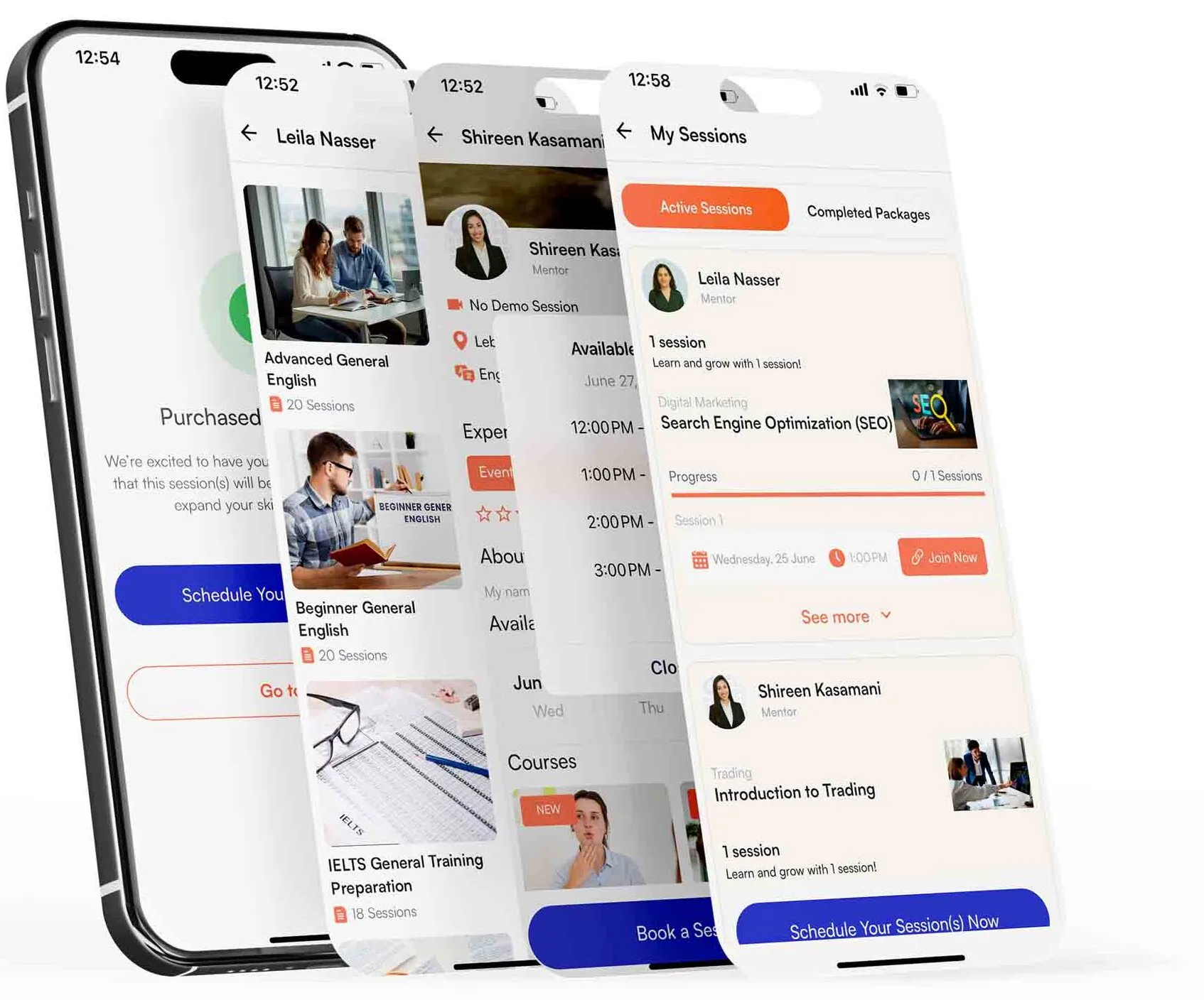 Whatsapp Interface on Smartphone Mockup